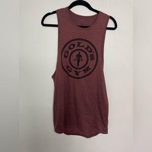 Golds Gym Red Training Tank Top Size L